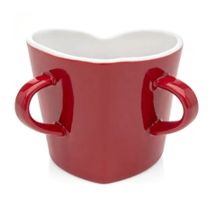 CANECA CORACAO ALCA DUPLA AMOR E TUDO - comprar online