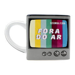 Caneca cubo Fora do ar 300ml