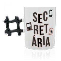 CANECA HASHTAG PROFISSAO SECRETARIA