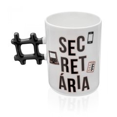 CANECA HASHTAG PROFISSAO SECRETARIA - comprar online