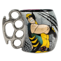 Caneca de Porcelana - Soco Inglês - X-Men - Wolverine