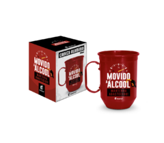 CANECA ALUMINIO 600ML - MOVIDO A ALCOOL