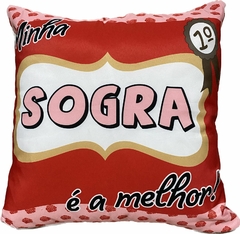 ALMOFADA QUADRADA 38X38CM SOGRA A MELHOR