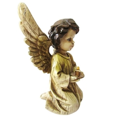 Estatua Anjo decorativo em resina 16cm - comprar online