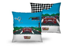 ALMOFADA DECORATIVA QUADRADA 40X40 GAME CORRIDA - TOP GEAR