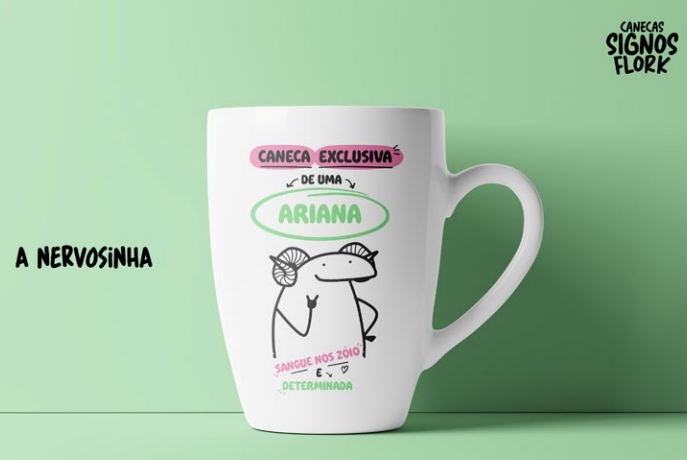 Caneca Flork Meme Personalizada Amor Entre Irmãs Presente