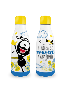 GARRAFA TERMICA METAL NEO 350ML FE - SMILINGUIDO A ALEGRIA - comprar online