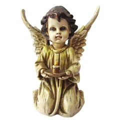 Estatua Anjo decorativo em resina 16cm