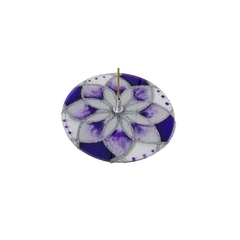 Incensário redondo flor de lótus 10 cm na internet