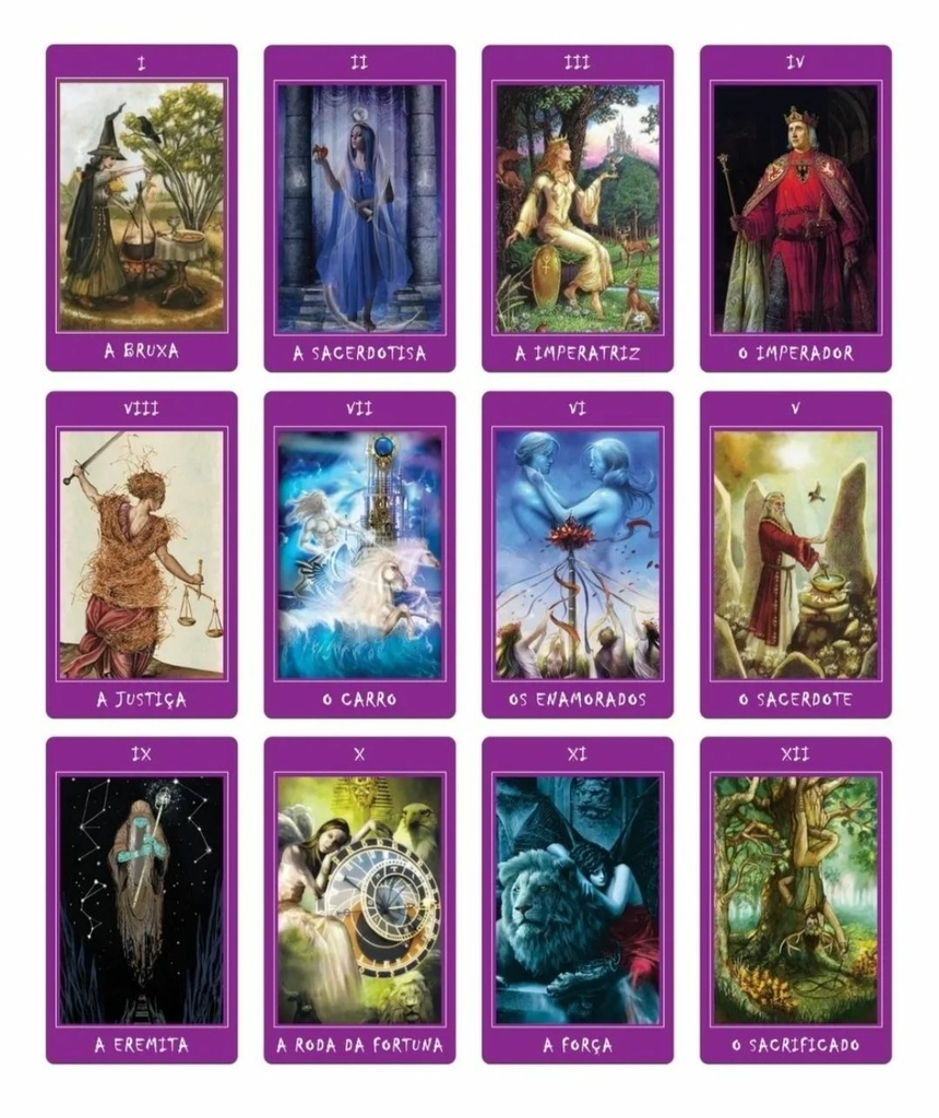 Tarot Gratuito das Bruxas  Venha Jogar (1) Carta Grátis Online 🔥