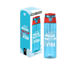 GARRAFA INFUSOR DE SABOR 700ML - MAIS SABOR AZUL - comprar online