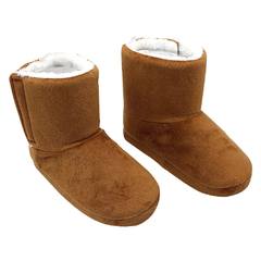 Pantufa Botinha infantil fuji caramelo