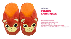 Pantufa Fun Monkey Jack -Numeração única 35 ao 40 - comprar online