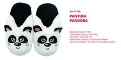 Pantufa Fun Pandora - Numeração única 35 ao 40 - comprar online