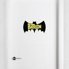Placa de Banheiro Batroom - comprar online