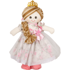 Boneca Pano Princesa Helena Tamanho M - 33cm