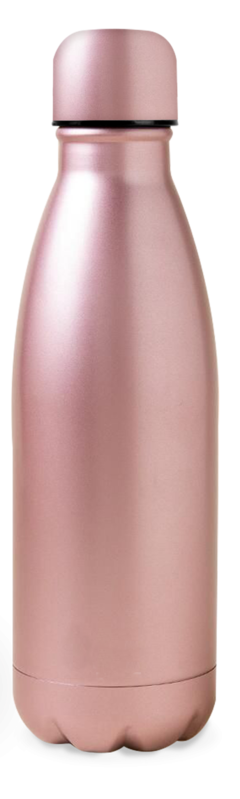 GARRAFA TÉRMICA METAL NEO 350ML ACADEMIA - ROSÉ METALICO - comprar online