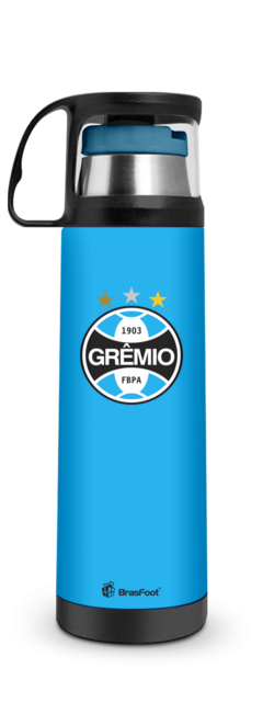 GARRAFA TÉRMICA C/ CANECA G 475ml TIMES FUTEBOL - GRÊMIO - comprar online