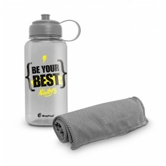 GARRAFA E TOALHA FIT - BE YOUR BEST