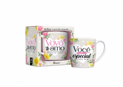 CANECA PORCELANA URBAN 300ML FAMILIA AVÓ - VOVO TE AMO