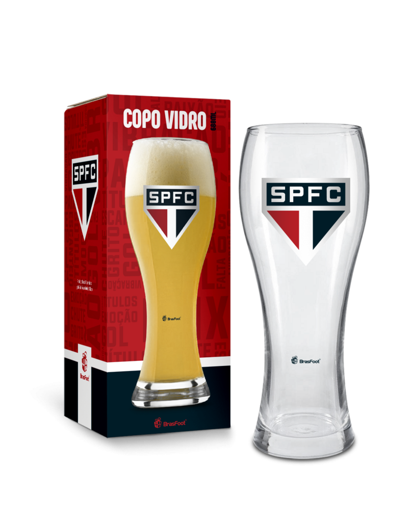 Jogo de Copo Americano + 1 Copo Joinville 680 ml São Paulo