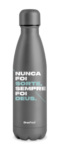 GARRAFA TÉRMICA QUENTE FRIO METAL NEO 500ML NUNCA FOI SORTE - comprar online