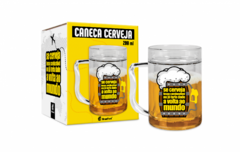 CANECA GEL CERVEJA CHOPP 200ML SE CERVEJA FOSSE COMBUSTÍVEL