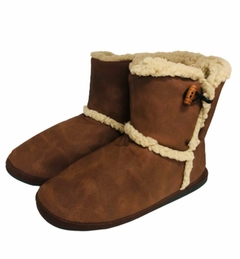 PANTUFA BOTA NOBUK MARROM 3070