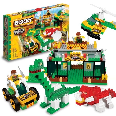 BLOCKY DINOSAURIOS - 260 PIEZAS