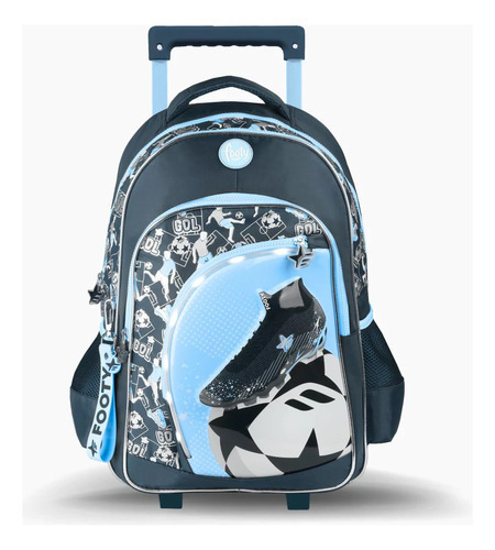 MOCHILA FOOTY 18 CON CARRO BOTIN