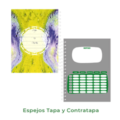 Cuad c/esp rayado A4 Norpac corazón en internet