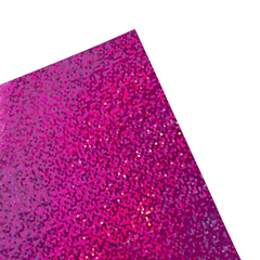 Cartulina hologlitter Fucsia