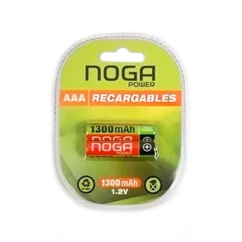 Pilas recargables Noganet AAA x2 - Comprar en Simple