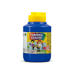 Témpera Acrilex pote 250 ml Azul