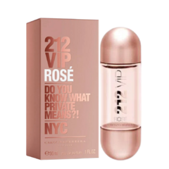 212 VIP Rosé Eau de Parfum Carolina Herrera - Chic & Perfumados: Sua dose diária de luxo e elegância