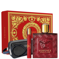 Kit Versace Eros Flame Eau de Parfum 100ml