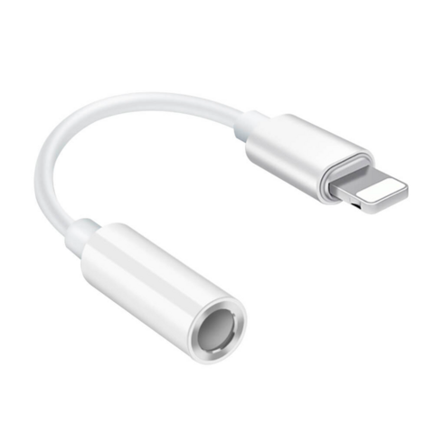 Adaptador Apple Lightning Aux Jack IPhone Calidad Original