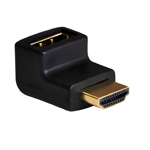 Adaptador HDMI Hembra a HDMI Macho 90° Codo