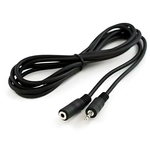 Cable Extensor Mini Plug Aux Hembra - Macho 1.8mts