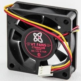 Cooler Fan Pc Gabinete 12v 40x40x10 Mm Buje Control Vt Hte