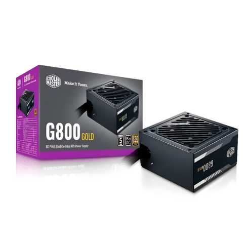 Fuente Gamer CoolerMaster G Gold 800w 80plus Gold G800