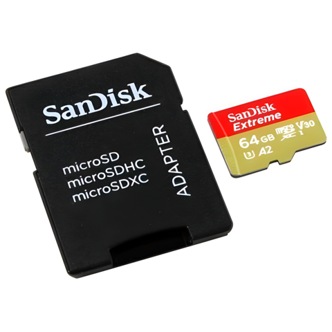 Memoria micro SD Sandisk Extreme 64GB