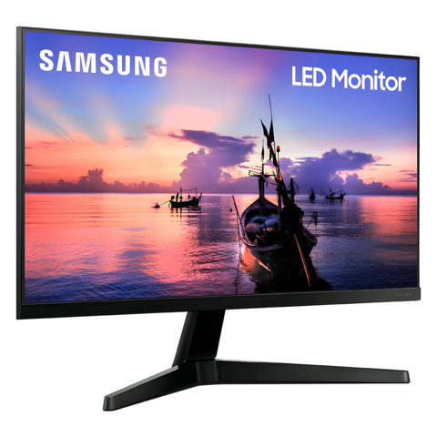 Monitor Samsung 24" Plano LF24T350 IPS 75Hz FHD