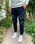 jogger jeans black roturas - comprar online
