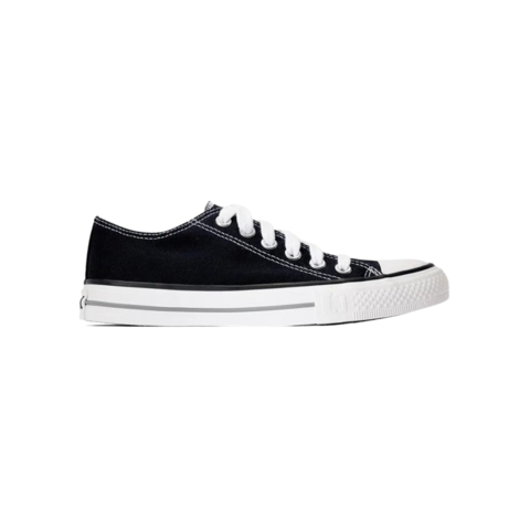 Zapatilla John Foos Lona Negro Unisex