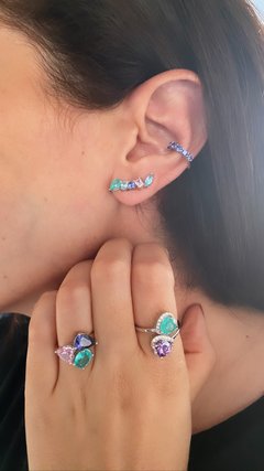 Earcuff rainbow - comprar online