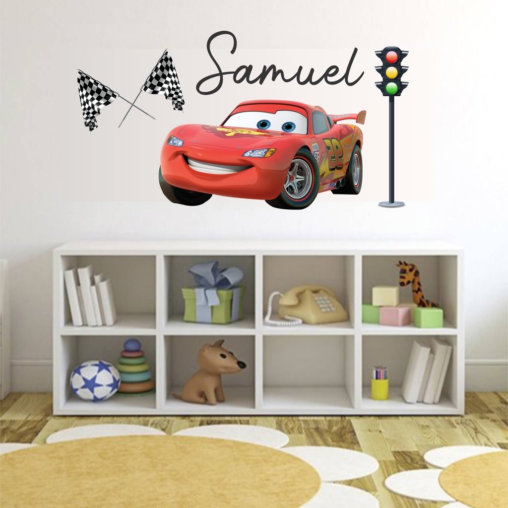 Adesivo papel de parede Carros – City Decor