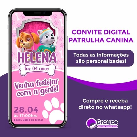 Convite patrulha canina