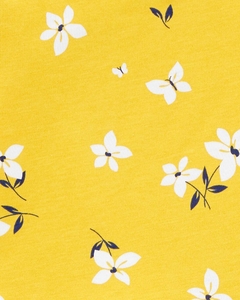 Vestido Carter's - Amarelo com flores na internet