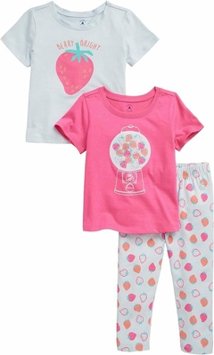 Kit 3 peças Brannan's favorites Baby GAP - Berry Bright